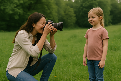 Die Fotografin kommt zu uns in die Kita