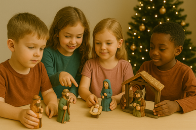 Weihnachtszeit im Kindergarten