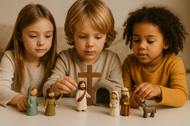 Osterzeit im Regenbogen Kindergarten