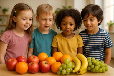 Erntedank im Kindergarten