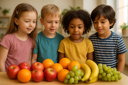 Erntedank im Kindergarten
